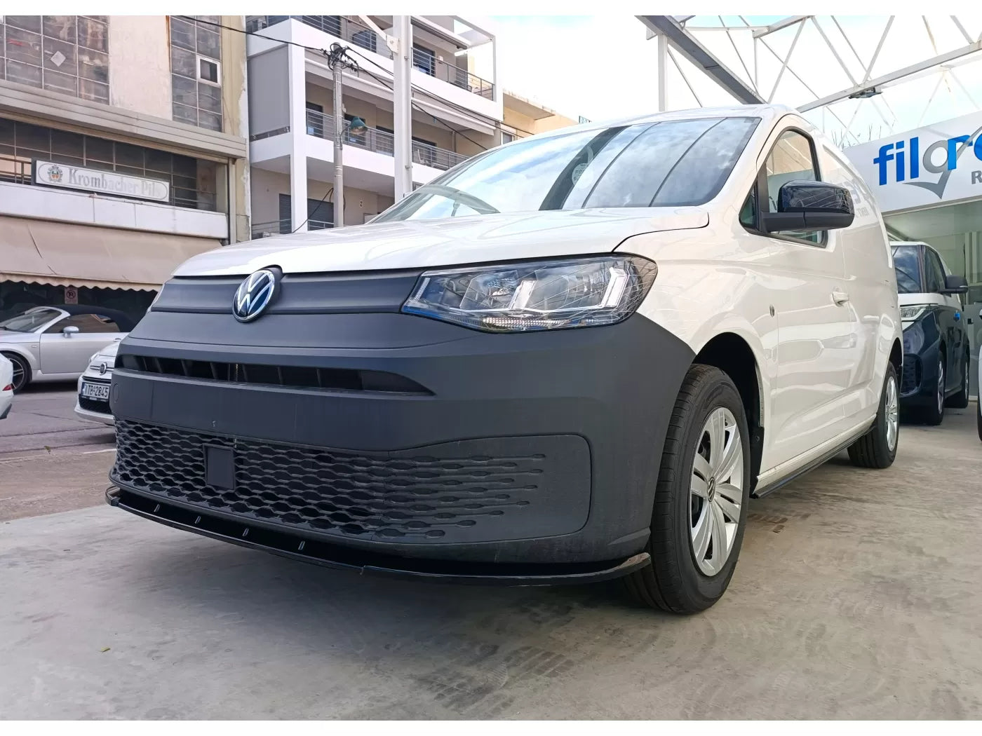Splitter anteriore adatto per Volkswagen Caddy Mk5 (2021-)