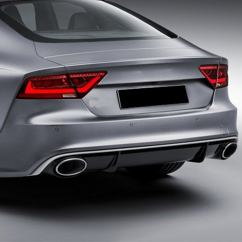 ART.3682 Diffusore RS7 Look per Audi A7 (4G)2010-2014 Nero Lucido