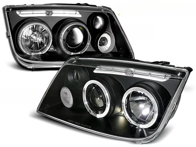 FARI ANGEL EYES NERO ADATTI COMPATIBILI PER VW BORA 09.98-07.05