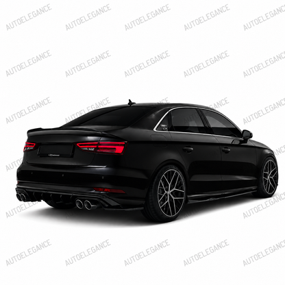 💫ART.10232 Diffusore Posteriore per AUDI A3 Sedan 8V Facelift 2016-2020💫