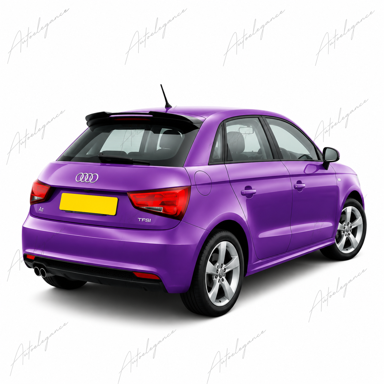 🔥ART.9920 SPOILER POSTERIORE PER AUDI A1 8X 5 PORTE 2010-2018 NERO LUCIDO🔥