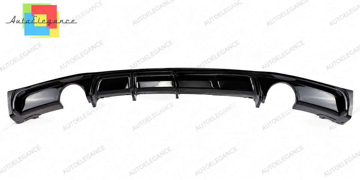 👉ART. 0134 DIFFUSORE NERO LUCIDO ADATTO PER BMW 3 F30 F31 11-18 Sedan Touring👈