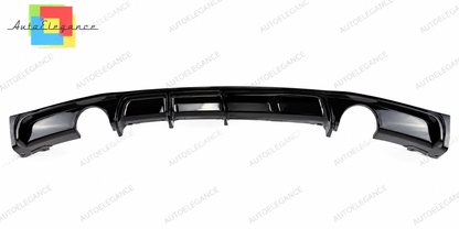 👉ART. 0134 DIFFUSORE NERO LUCIDO ADATTO PER BMW 3 F30 F31 11-18 Sedan Touring👈
