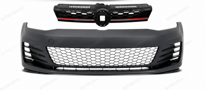 💕PARAURTI ANTERIORE  VW GOLF 7 12-17 LOOK GTI💕
