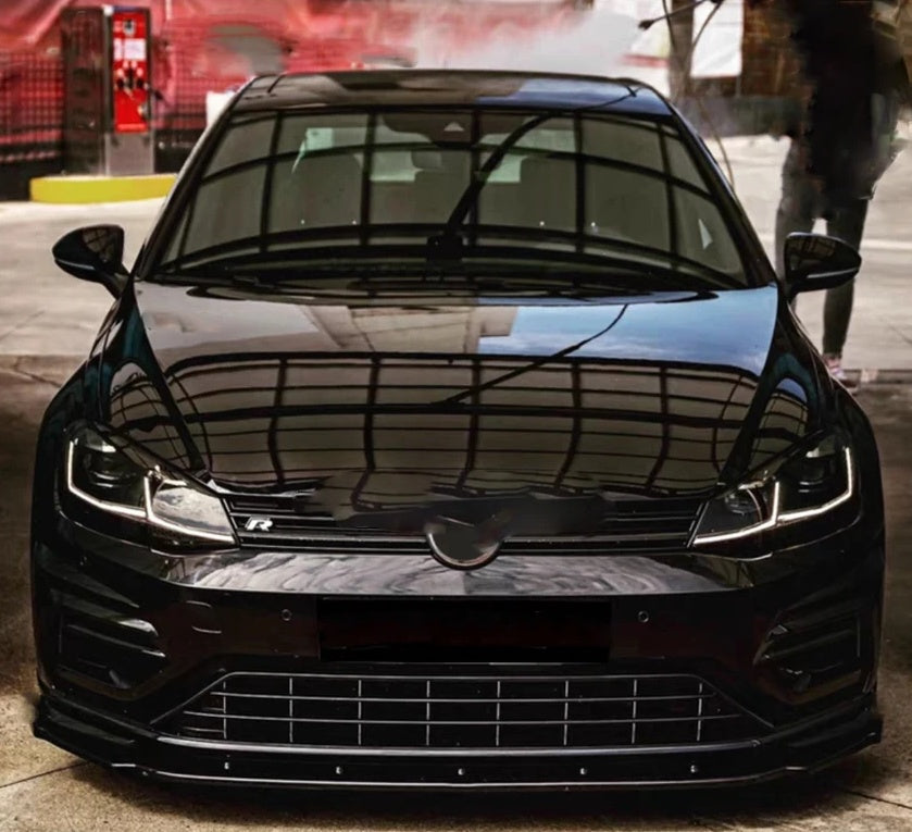 ART.5106 SPLITTER VW  Golf 7 7.5 MK7 MK7.5 R GTI R-Line 2013-2019