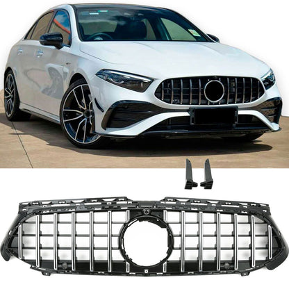 😍6186 Griglia PANAMERICANA Adatta Per Mercedes W177 CLASSE A LOOK FACELIFT😍