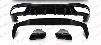 ART.10803 DIFFUUSORI+TERMINALI GT63 Mercedes GT AMG X290 2019+