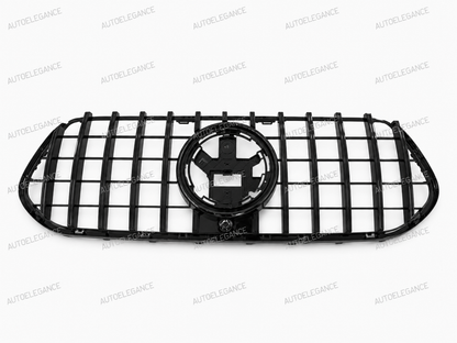 ⭐GRIGLIA ANTERIORE PER MERCEDES GLE W167 C167 2019+ NERA PANAMERICANA⭐