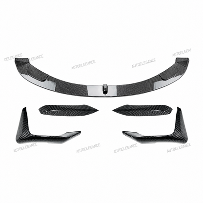 💫Splitter Anteriore Carbon per BMW Serie 3 Serie 4 F80 F81 F82 F83 15-20💫