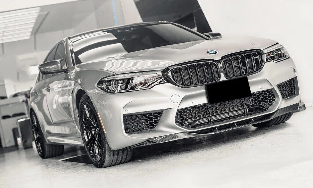 SPLITTER ADATTO PER BMW SERIE 5 F90 M5 (G30 G31) 2017-2020 LOOK NERO LUCIDO