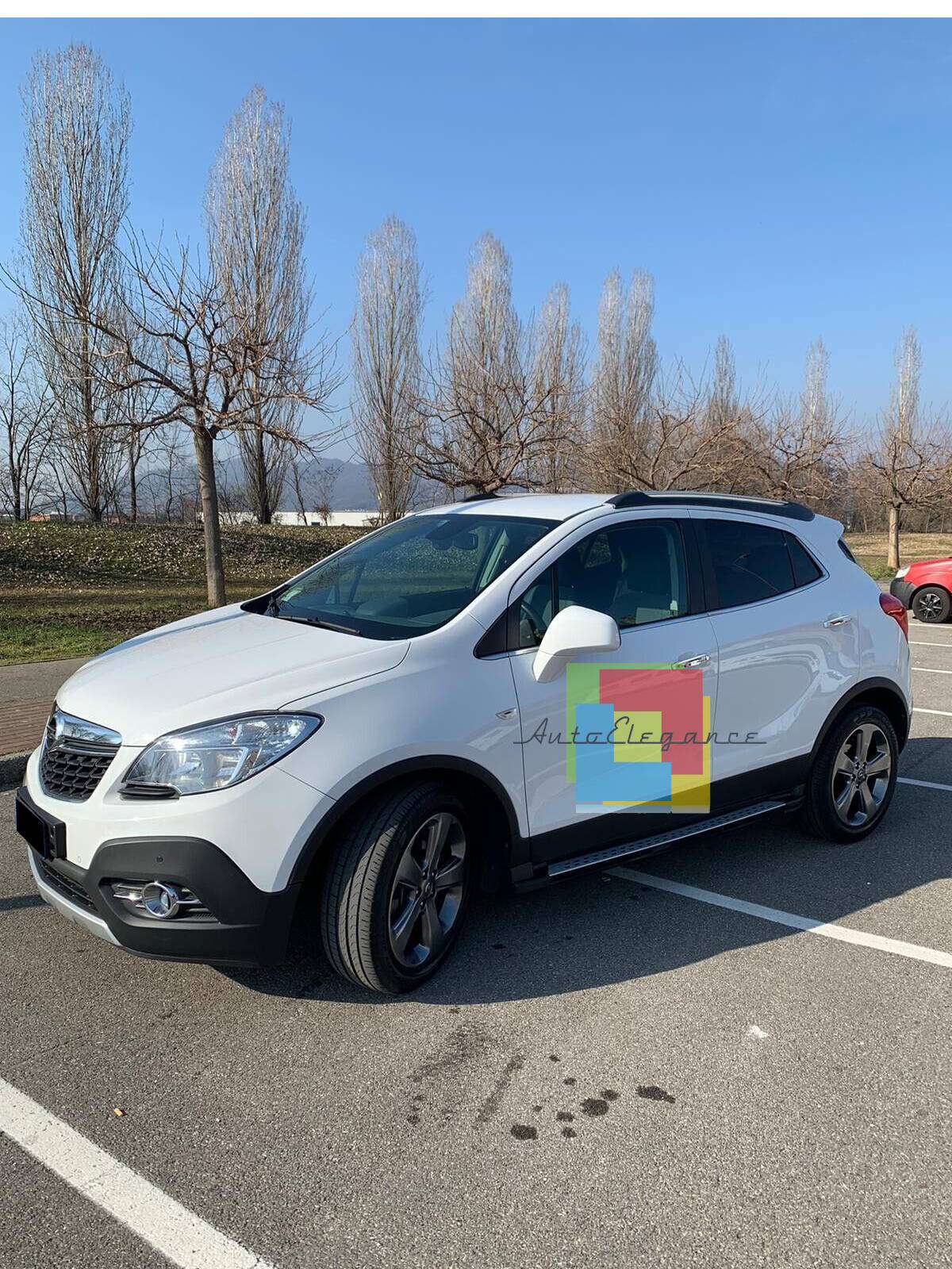 SIDE STEPS SUITABLE FOR OPEL MOKKA / MOKKA X 2012+ NON-SLIP DOOR PADS