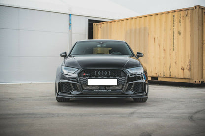 GRILLE SUITABLE FOR AUDI A3 8V 2017-2020 RS3 LOOK GLOSSY BLACK