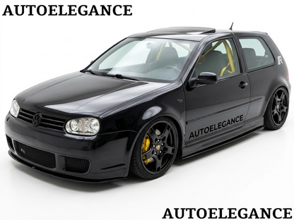 💫ART.0413 Sotto Minigonne Nero Lucido adatto per GOLF 4 (176 CM)💫