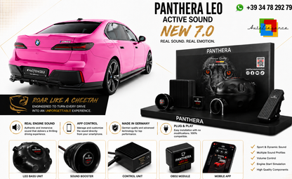 💫ART.2672 PANTHERA Soundsystem Booster 7.0 - BMW 7 M-Pack G70💫