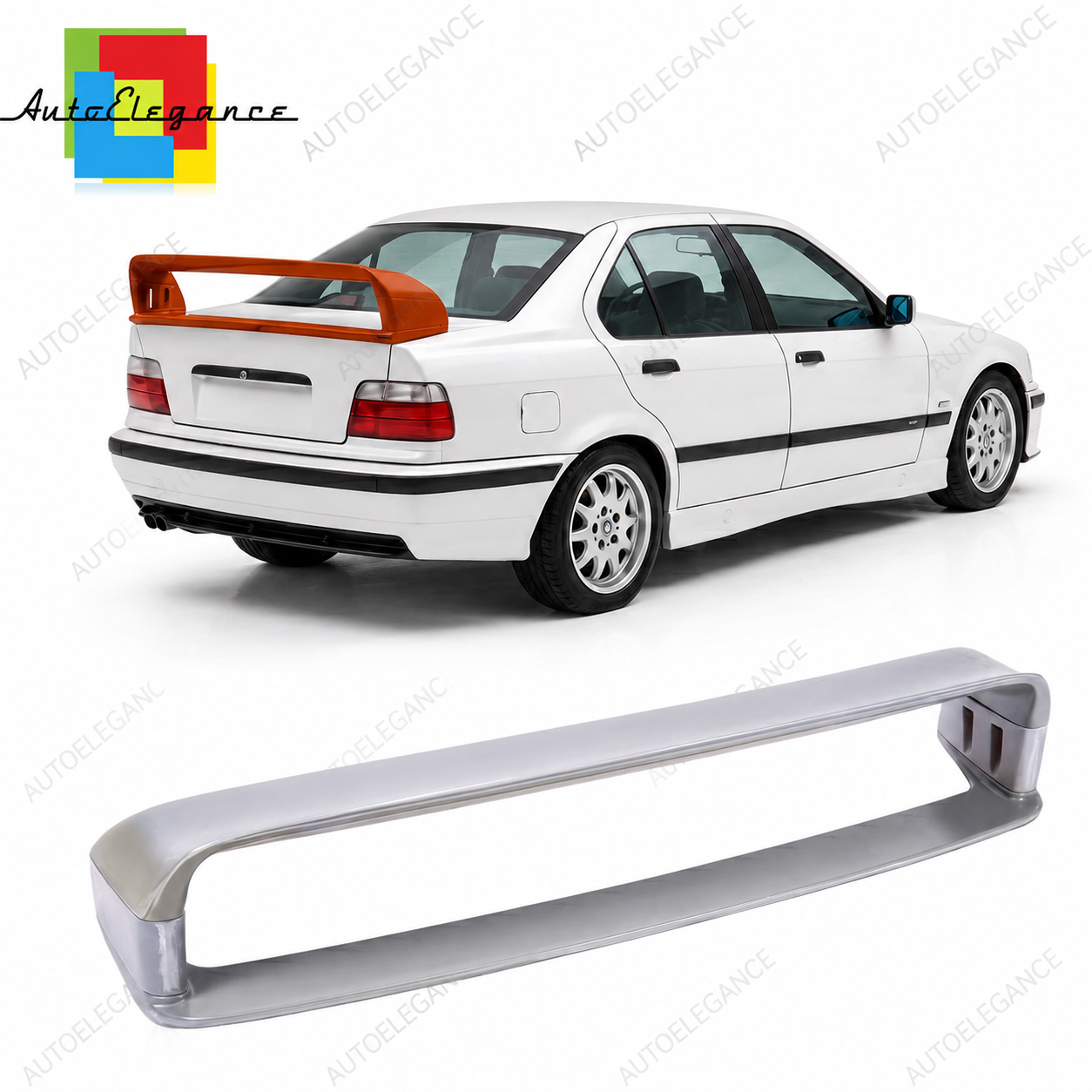SPLITTER SUITABLE FOR VW GOLF 8 GTI GTD RLINE LOOK GLOSSY BLACK SPORTY DESIGN 