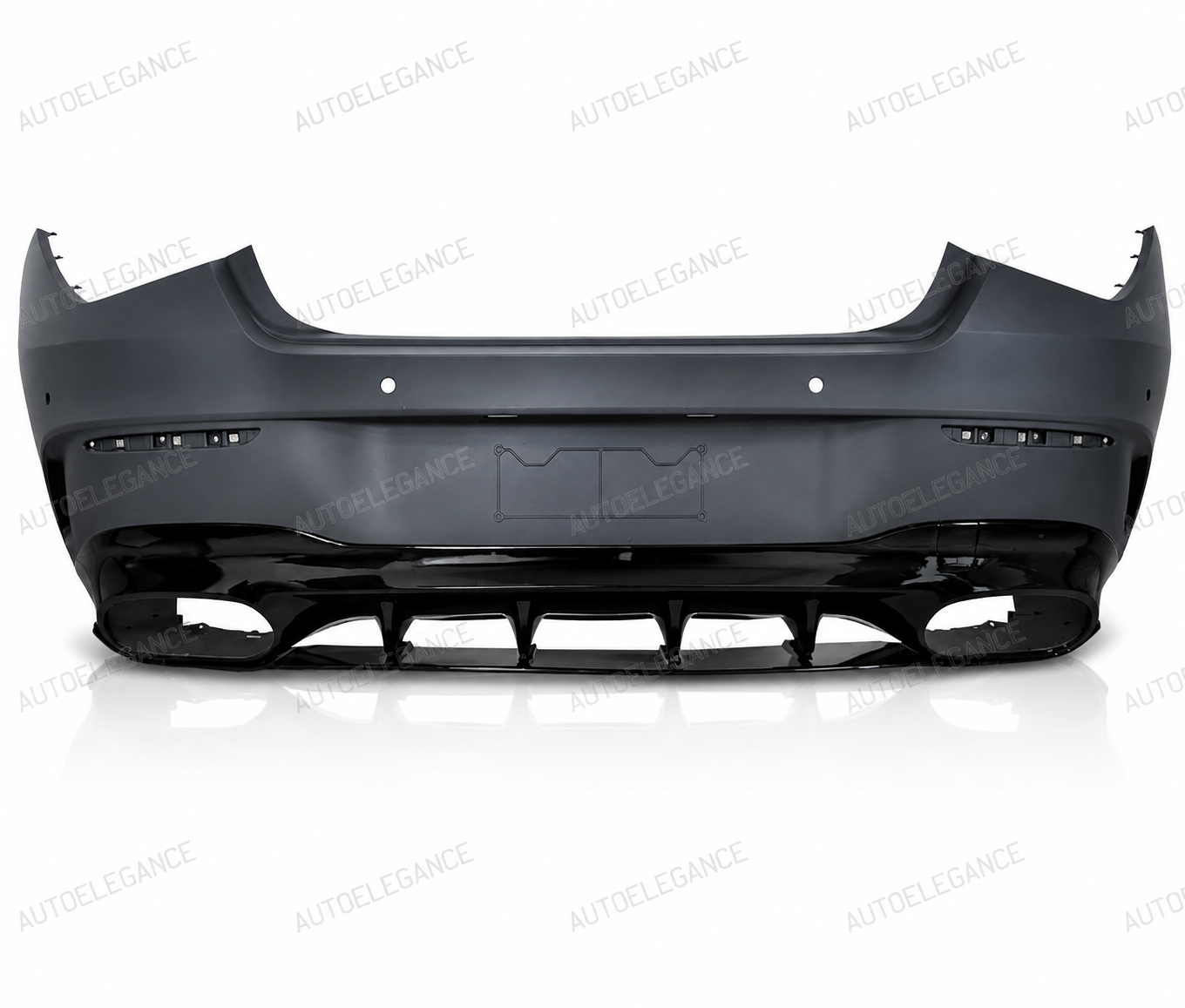 💫PARAURTI POSTERIORE CLA W118 2019-2023 LOOK CLA45S (NERO)💫