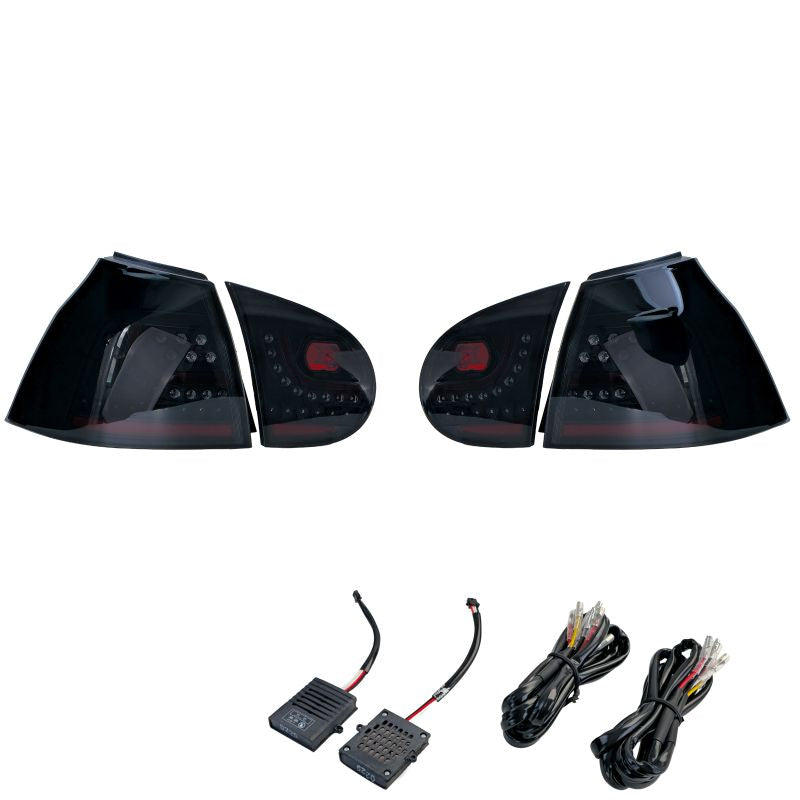 Fanali Posteriori LED Black Smoke VW Golf 5 Berlina 2003-2008