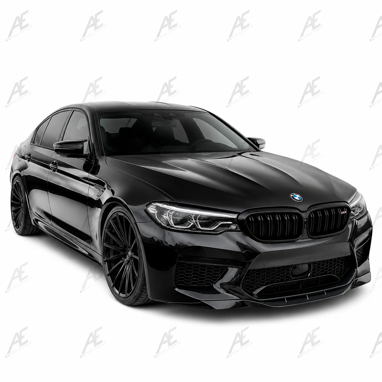 💕SPLITTER   BMW  5 F90 M5 2017+ NERO LUCIDO  💕