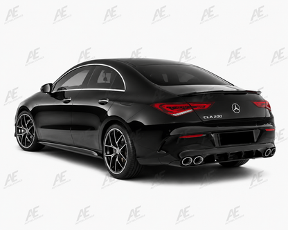 💕DIFFUSORI MERCEDES CLA W118 C118 AMG NERO LUCIDO💕