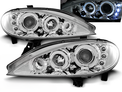 FARI PER RENAULT MEGANE 03.99-10.02 ANGEL EYES CROMATO