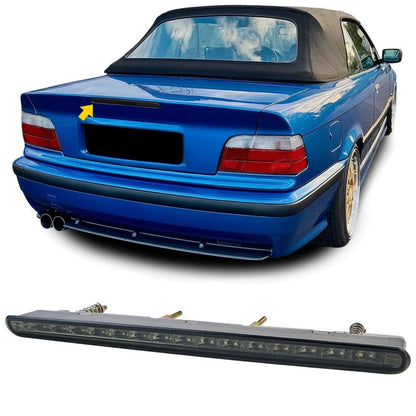 Terzo Stop LED Nero Fumè BMW Serie 3 E36 Cabrio 1996-1999