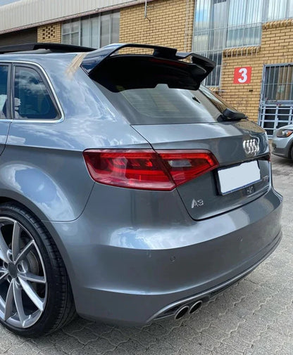 🔥SPOILER SUITABLE FOR AUDI A3 8V 2012-2020 SPORTBACK SPORTY LOOK GLOSSY BLACK🔥 