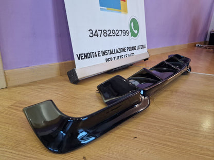 REAR DIFFUSER BMW 5 SERIES F10 F11 2010+ DOUBLE EXIT ABS M SPORT 1+1