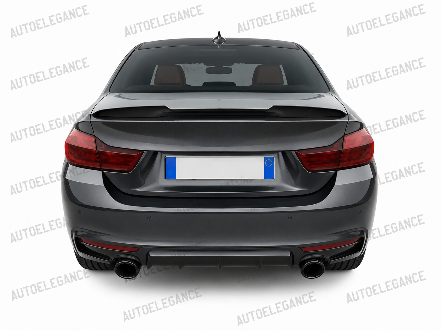 0574⭐BMW 4 F32 2013-2020 COUPE REAR BONNET SPOILER ABS M4 LOOK⭐ 