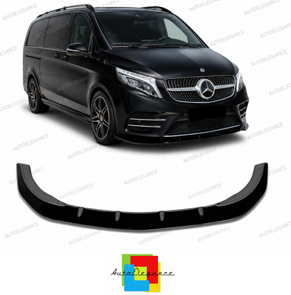 💕 SPLITTER  MERCEDES CLASSE V W447  NERO  LUCIDO 💕