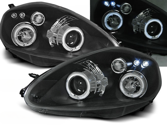 FIAT GRANDE PUNTO 09.05-08 ANGEL EYES BLACK