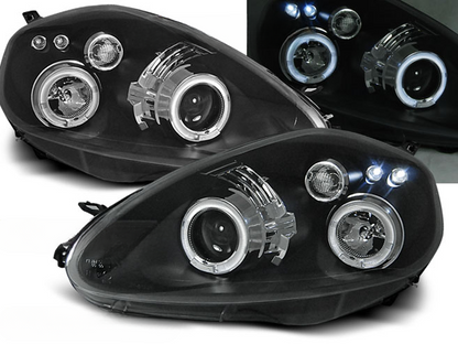 FIAT GRANDE PUNTO 09.05-08 ANGEL EYES BLACK