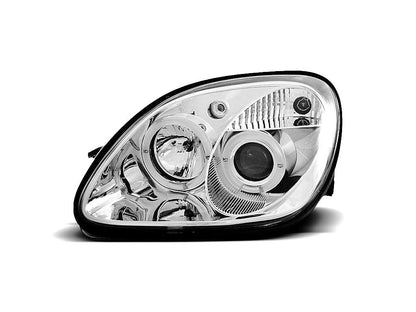 💫ART.6435 FARI OCCHI D'ANGELO CROMATI per MERCEDES R170 SLK 96-04💫