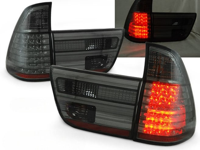 💫ART.6796 Fanale posteriore LED fume adatto per BMW X5 E53 09.1999-10.2003💫