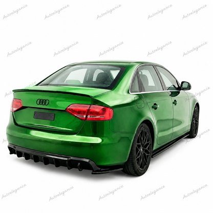 🔥ART.9944 DIFFUSORE PER AUDI A4 B8 FL 07-14 STANDARD NERO LUCIDO🔥