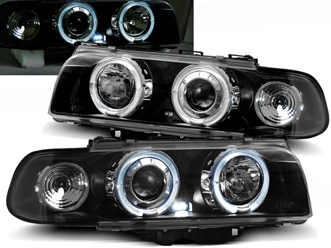 FARI ANGEL EYES NERO ADATTI COMPATIBILI PER BMW E39 09.95-06.03