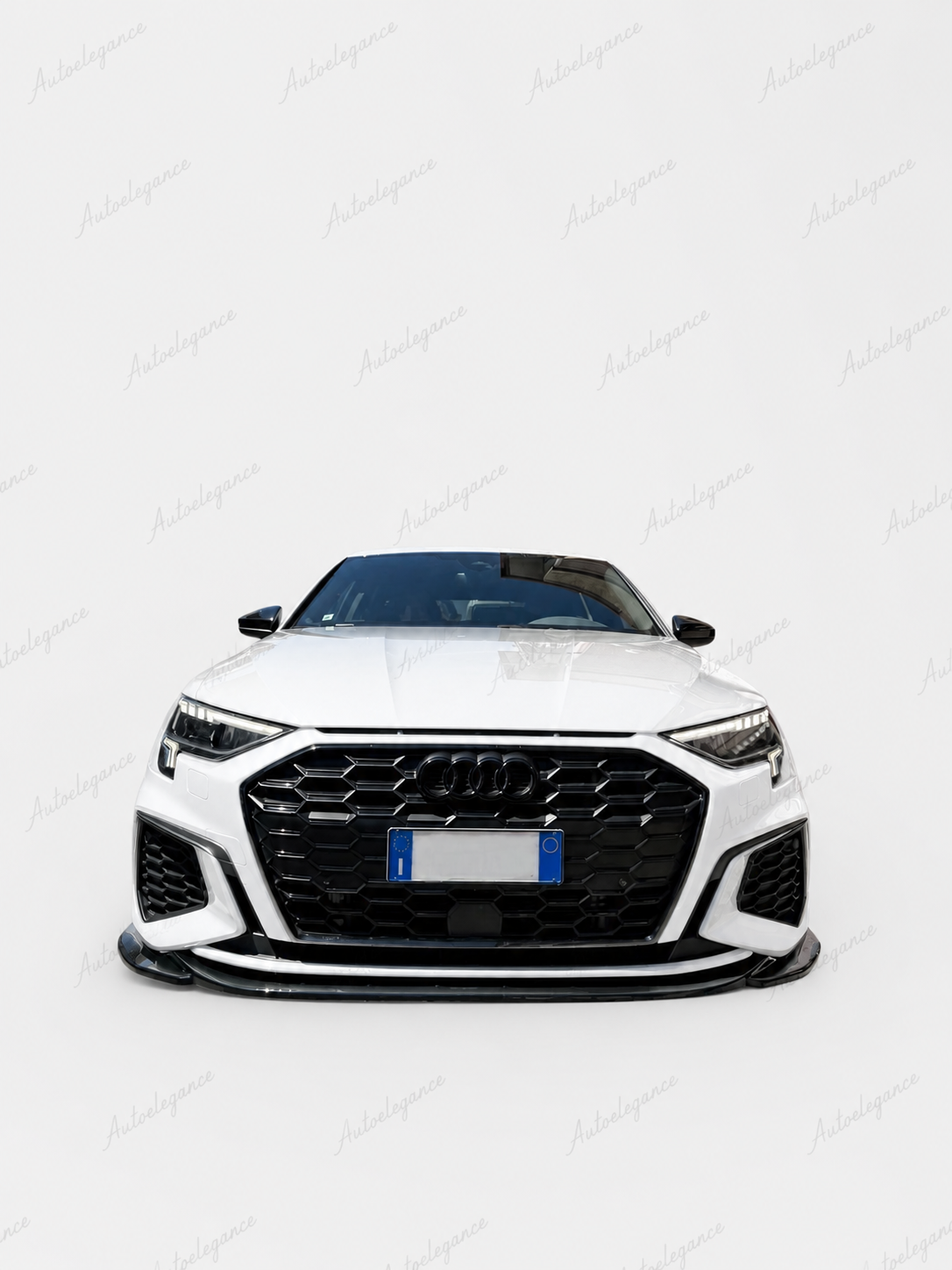 🔥ART.1620 SPLITTER ANTERIORE ADATTO PER AUDI A3 S3 8Y 2020+LOOK SPORTIVO🔥
