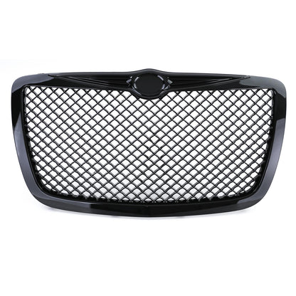 Griglia Radiatore Sport Honeycomb Nero per Chrysler 300C Limo Touring 04-11