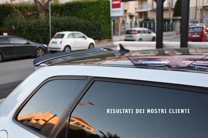 ROOF SPOILER WING SUITABLE FOR AUDI A3 8P 2008-2012 5 DOORS GLOSS BLACK LOOK SPORTY DESIGN 