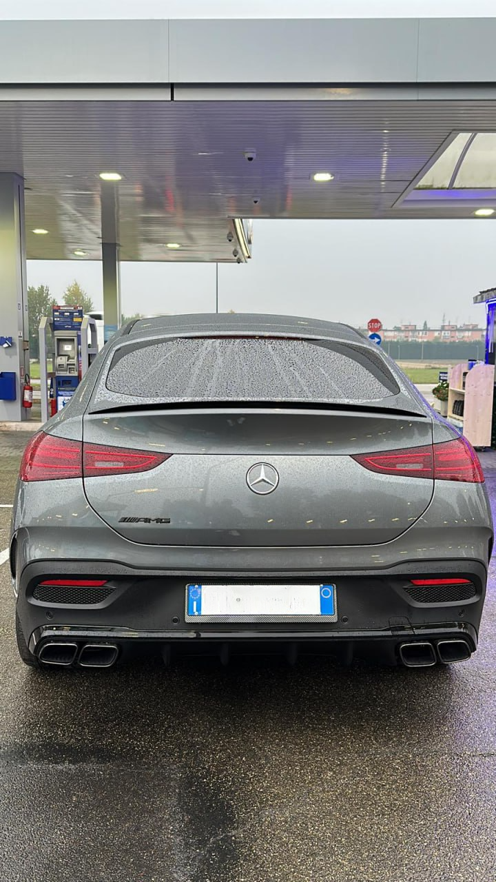SPOILER BAGAGLIAIO ADATTO PER MERCEDES GLE C167 COUPE 2019+ LOOK AMG NERO LUCIDO