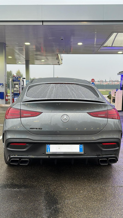 SPOILER BAGAGLIAIO ADATTO PER MERCEDES GLE C167 COUPE 2019+ LOOK AMG NERO LUCIDO