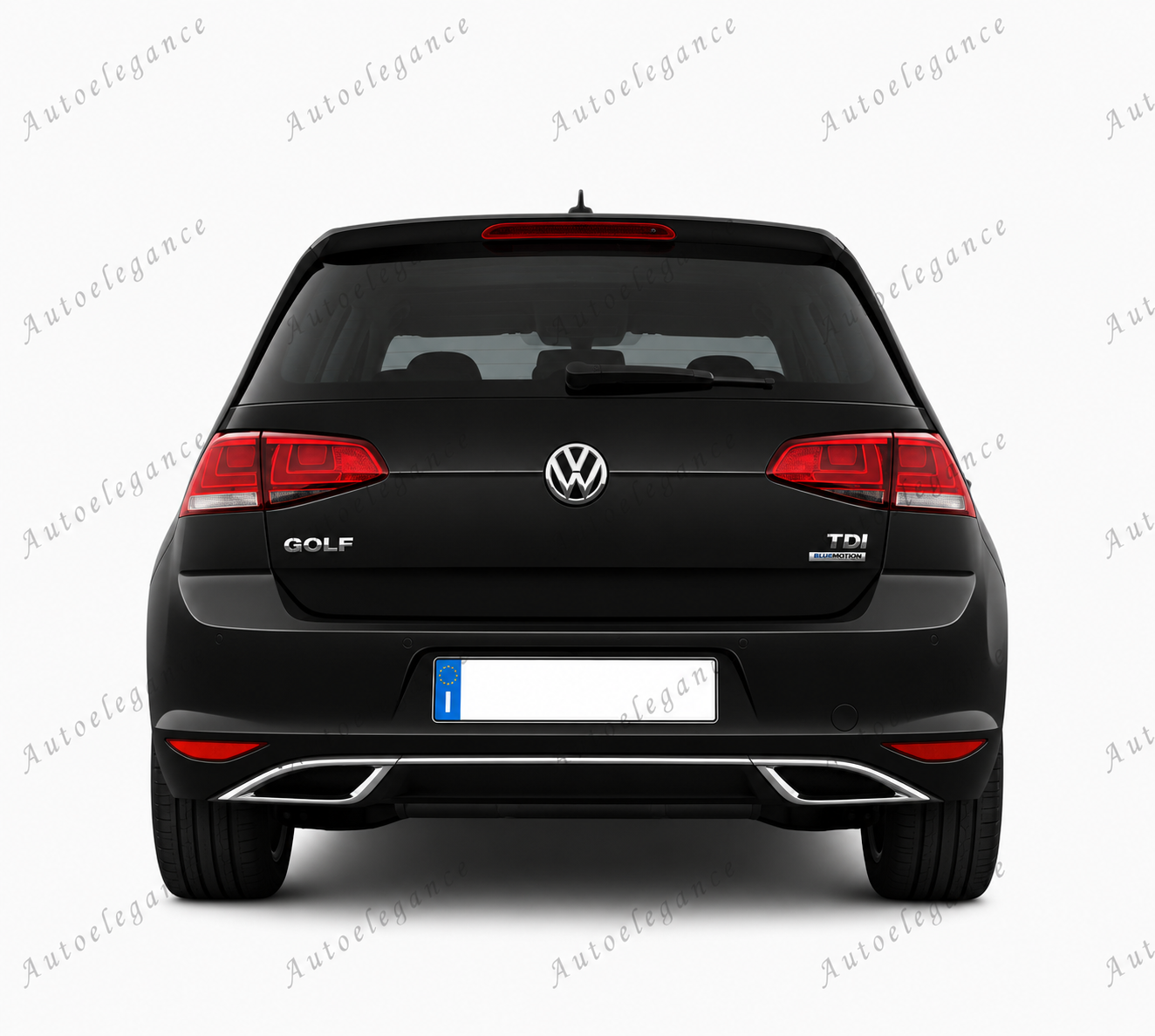 🔥ART.0138 DIFFUSORE PER VW GOLF 7 VII 12-16 SOTTO PARAURTI LOOK 7.5 IN ABS🔥
