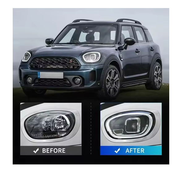 ART.10650 FARI ANTERIORI ADATTO PER Mini Cooper Countryman F60 17-23