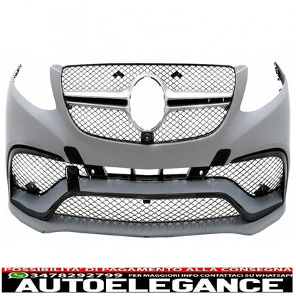 complete body kit suitable for mercedes gle coupé c292 (2015+) design all black edition 