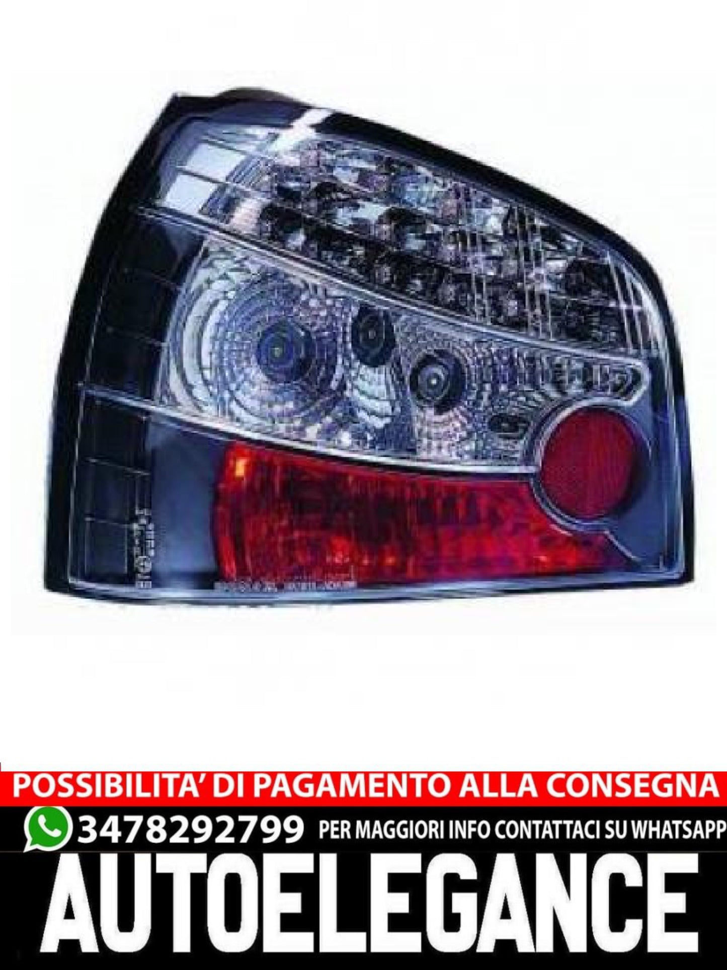 FANALI POSTERIORI ADATTO PER AUDI A3 96-03
