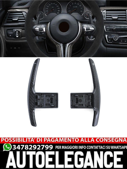 Leve del cambio in vero carbonio adatte BMW Serie 3 F30 F31 Serie 4 F32 F33 F36