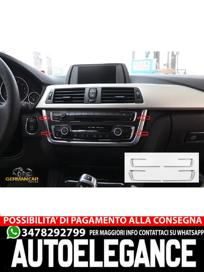 For BMW 3 Series F30 and F31 radio/DVD chrome frame panel 