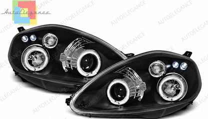 👉FARI ANTERIORI ADATTO PER FIAT GRANDE PUNTO 2005-2008 3/5👈