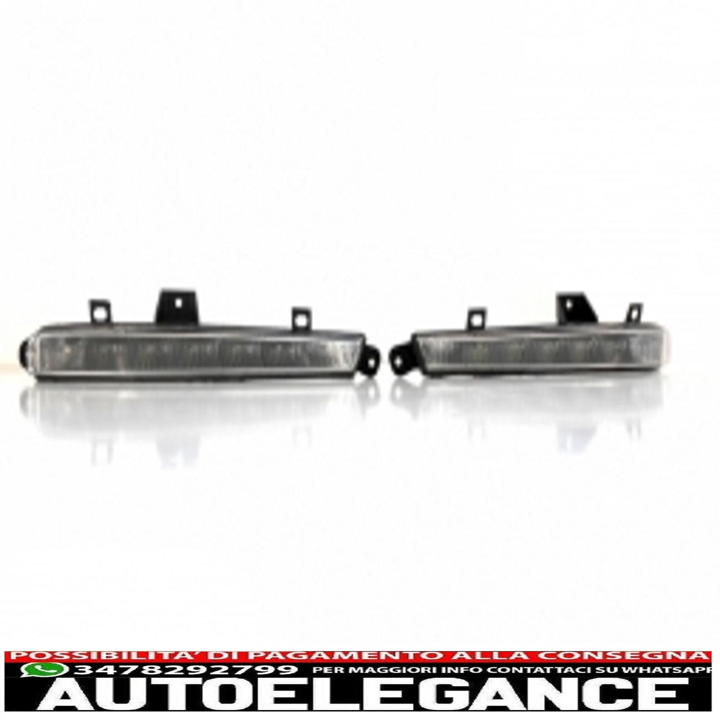 dedicated led drl daytime running lights suitable for mercedes w221 s class (2010-2013) left side 