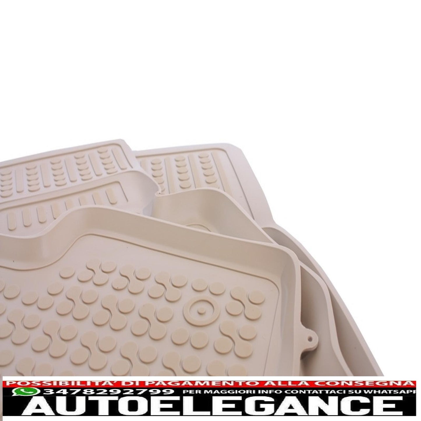 Beige carpet mat suitable for bmw x3 f25 (2011-2017), x4 f26 (2014-2018)