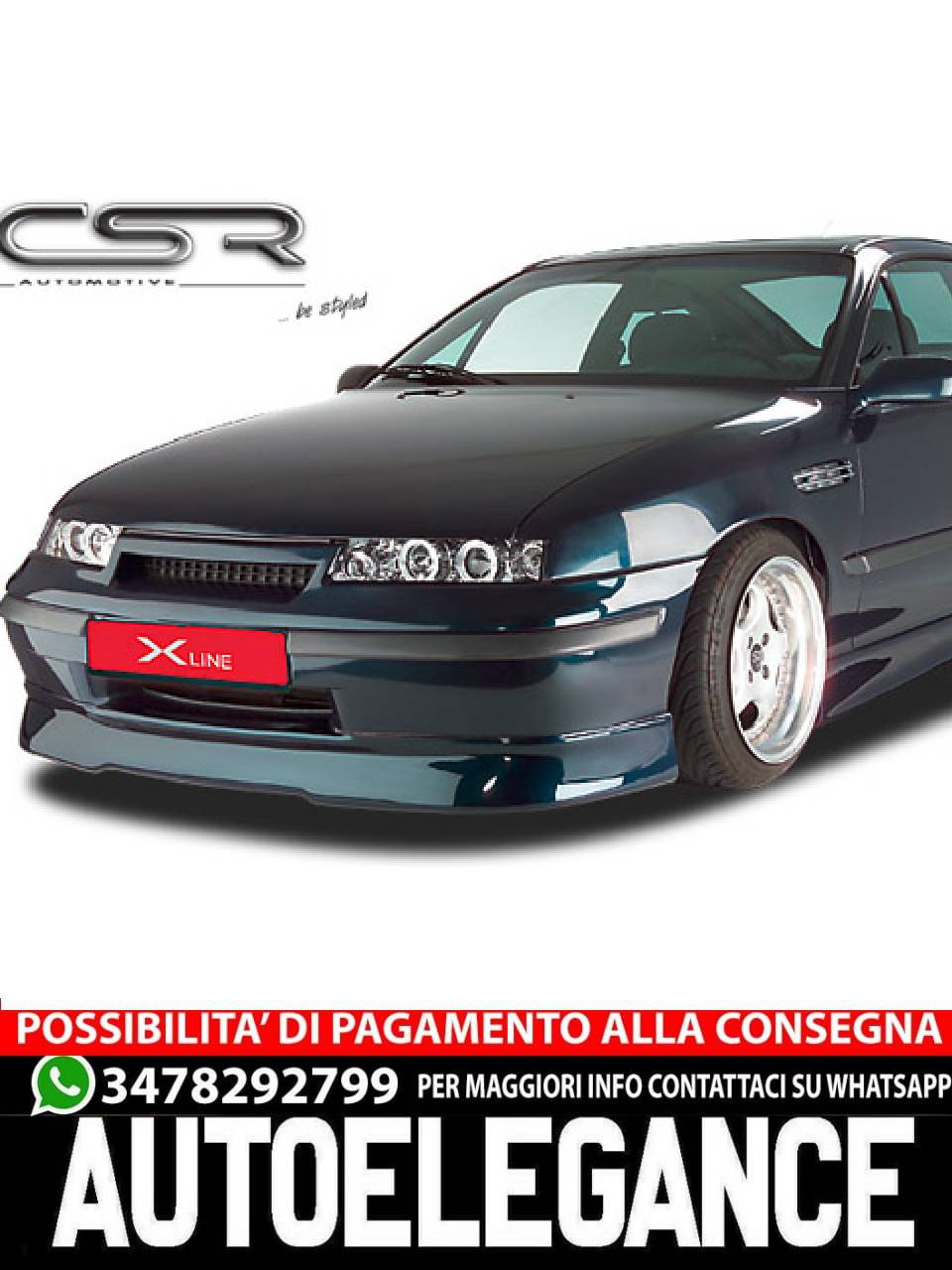 REAR ATTACHMENT suitable for Opel Calibra